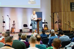 Matt Fuller speaking at the Reach Conference 2026